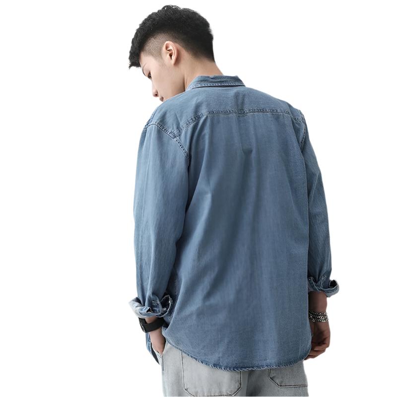 Áo Sơ Mi Denim Dài Tay